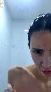 korean bj D cup shower legend sexy boobs