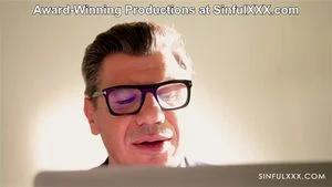 I Didn’t Wear Any Underwear at Work Today! Denis Marti &amp; Karina King for SinfulXXX